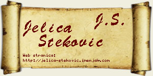 Jelica Steković vizit kartica